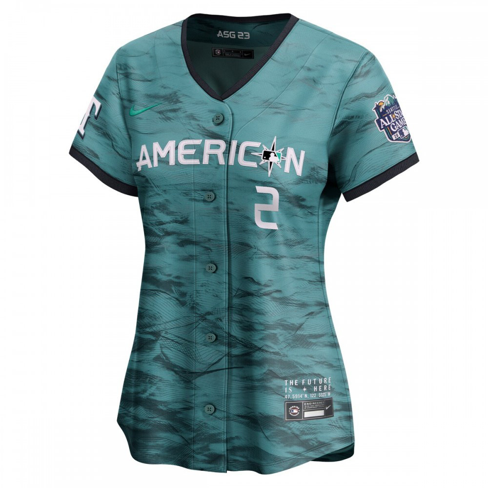 Marcus Semien American League Women's 2023 MLB All-Star Game Limited Player Jersey - Teal-Pro Kit Vault | Brand New 26/27 Sports Jerseys